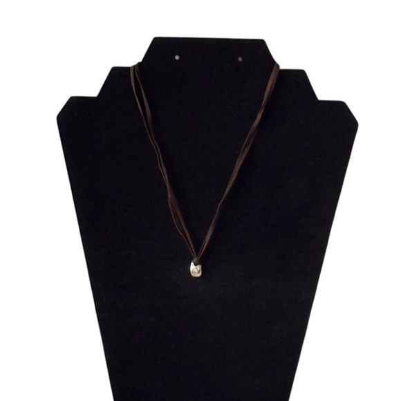 Chan Luu 925 Sterling Silver 15" Leather Necklace 3.47g - Picture 16 of 16